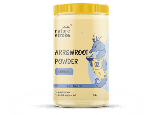 Arrowroot Powder front